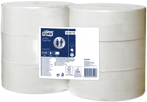Hartie igienica rola Jumbo Advanced, 2 str, 6 buc/bax 120272 Tork
