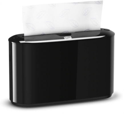 Dispenser prosoape hartie pliate Xpress Multifold Countertop negru 552208 Tork