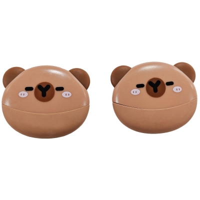 Radiera Tochain 2 in 1 pentru roller gel cu cerneala termosensibila si creion Capybara, 24 buc/display