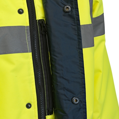 Geaca de iarna Hi-Vis, Safety Flashback, Galben, Rock 