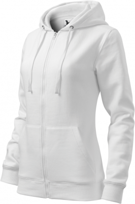 Trendy Zipper hanorac pentru dama alb, Malfini