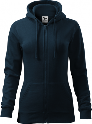 Trendy Zipper hanorac pentru dama albastru marin, Malfini