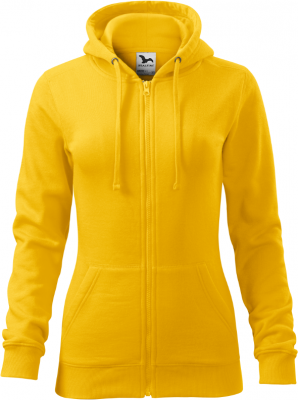 Trendy Zipper hanorac pentru dama galben, Malfini