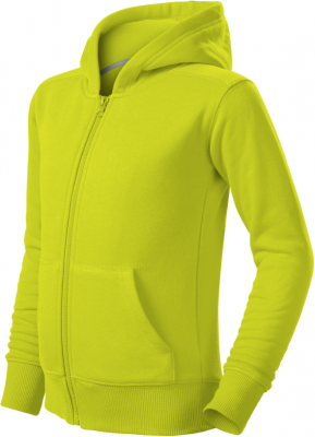 Trendy Zipper hanorac pentru copii gri inchis, Malfini