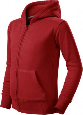 Trendy Zipper hanorac pentru copii rosu, Malfini