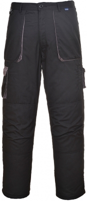 Pantaloni Texo Contrast, Negru, Tall, Portwest 