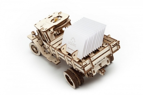 Puzzle 3D, lemn, mecanic Camion UGM-11, 420 piese, Ugears