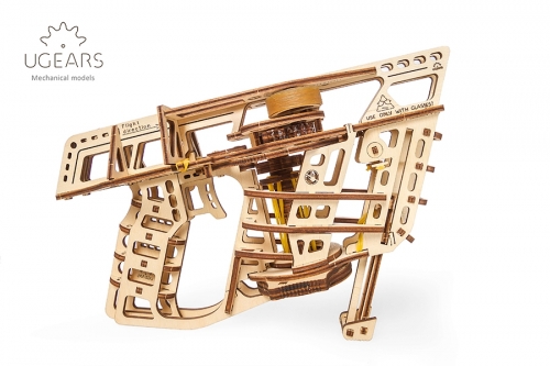 Puzzle 3D, lemn, mecanic  Flight Starter, 198 piese, Ugears 