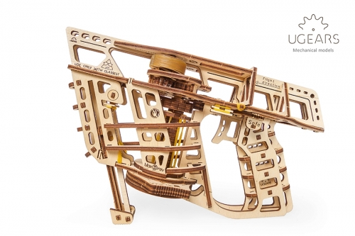 Puzzle 3D, lemn, mecanic  Flight Starter, 198 piese, Ugears 