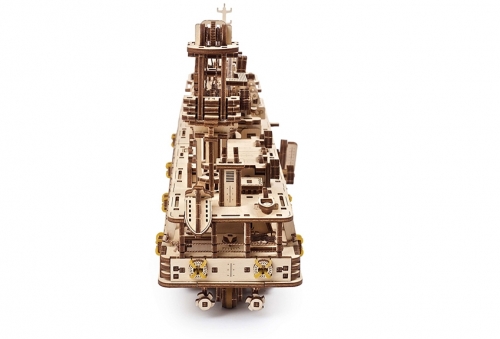 Puzzle 3D, lemn, mecanic Model Nava de cercetare, 575 piese, Ugears 
