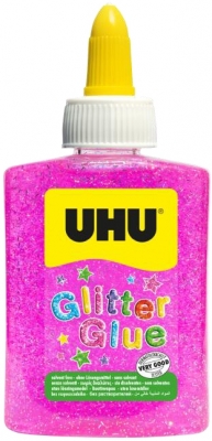 Adeziv colorat cu sclipici Glitter Glue 90 g UHU 