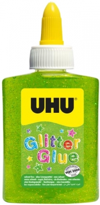 Adeziv colorat cu sclipici Glitter Glue 90 g UHU 