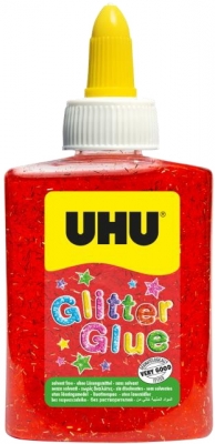 Adeziv colorat cu sclipici Glitter Glue 90 g UHU 