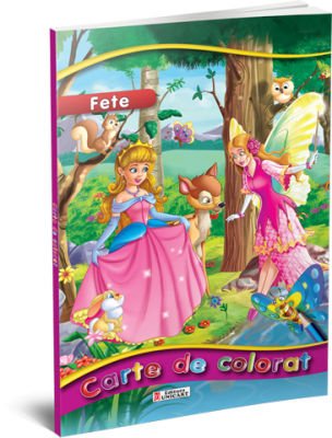 Carte De Colorat A4 Fete Bnb