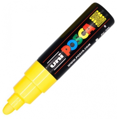 Marker cu vopsea PC-7M Posca 4.5 - 5.5 mm Uni-Ball