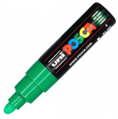 Marker cu vopsea PC-7M Posca 4.5 - 5.5 mm Uni-Ball
