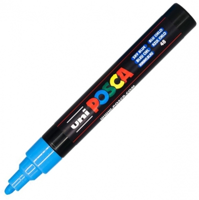 Marker cu vopsea PC-5M Posca 1.8 - 2.5 mm Uni-Ball