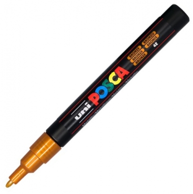 Marker cu vopsea PC-3M Posca 0.9 - 1.3 mm Uni-Ball