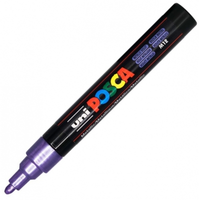 Marker cu vopsea PC-5M Posca 1.8 - 2.5 mm Uni-Ball
