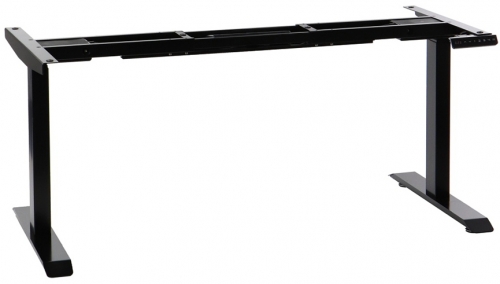 Cadru de birou electric, reglabil pe inaltime, 127 cm, negru, Stema partner