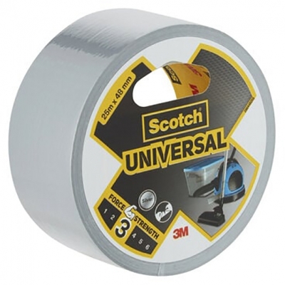 Banda de reparatii uz general Scotch 48 mm x 25 m, argintie Scotch 3M