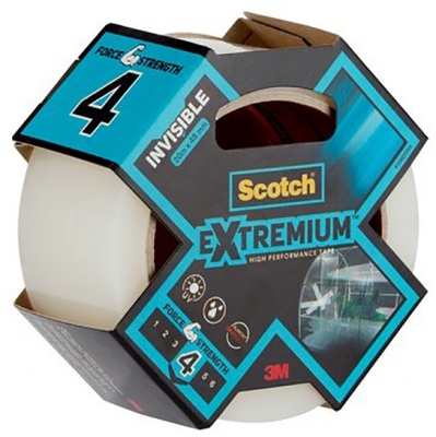 Banda de reparatii invizibila Scotch Extremium 48 mm x 20 m Scotch 3M