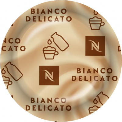 Cutie 50 capsule cafea Nespresso Pro Creation Bianco Delicato 