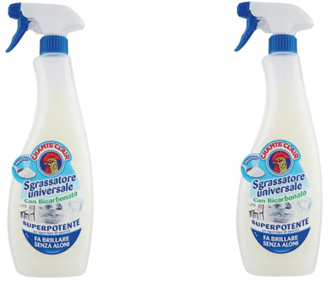 Set 2 solutie degresant universal 600 ML cu Bicarbonat, Chanteclair
