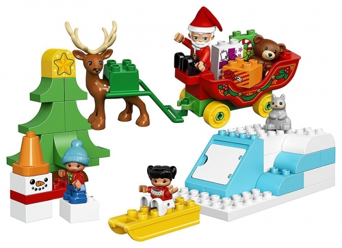 Vacanta de iarna cu Mos Craciun 10837 LEGO Duplo