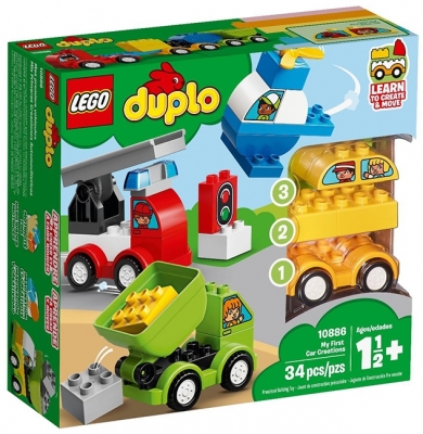 Primele mele Masini Creative 10886 LEGO Duplo