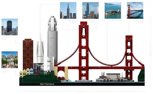 San Francisco 21043 LEGO Architecture