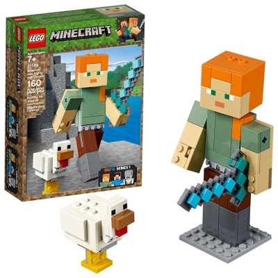 Alex Minecraft BigFig cu gaina 21149 LEGO Minecraft