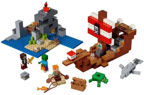 Aventura corabiei de pirati 21152 LEGO Minecraft