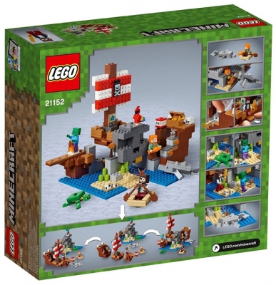 Aventura corabiei de pirati 21152 LEGO Minecraft