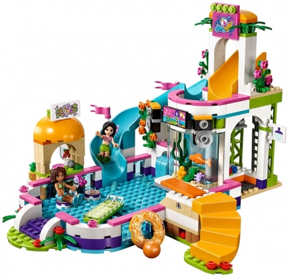 Piscina de vara din Heartlake 41313 LEGO Friends