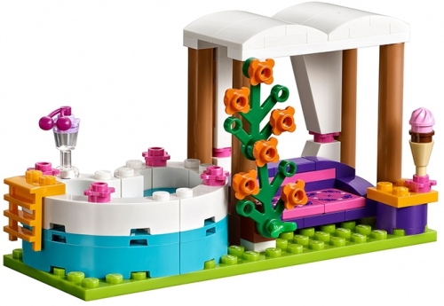 Piscina de vara din Heartlake 41313 LEGO Friends