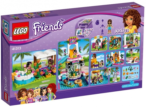 Piscina de vara din Heartlake 41313 LEGO Friends