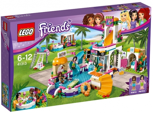 Piscina de vara din Heartlake 41313 LEGO Friends