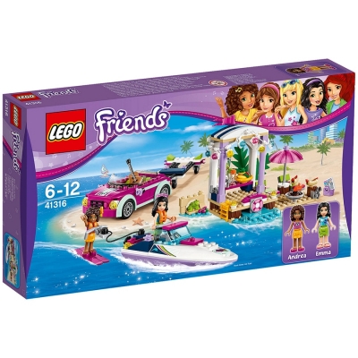 Barca transportoare cu motor a Andreei 41316 LEGO Friends