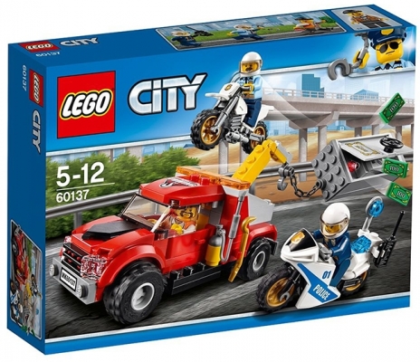 Cazul Camionul de remorcare 60137 LEGO City