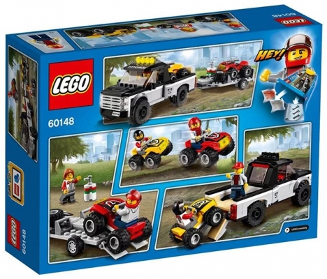 Echipa de curse pe ATV 60148 LEGO City Great Vehicles