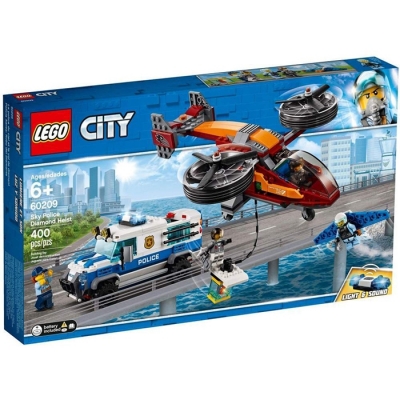 Furtul diamantelor cu politia aeriana 60209 LEGO City