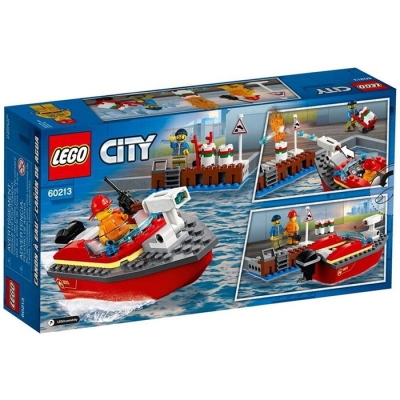 Incendiul de la docuri 60213 LEGO City