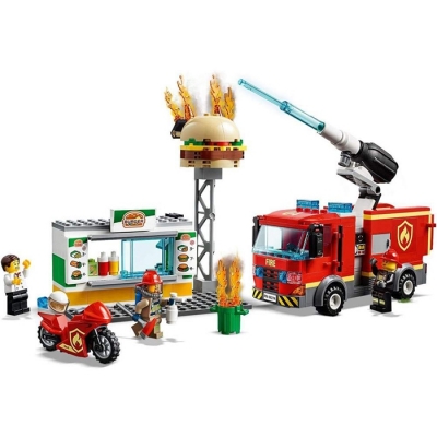 Stingerea incendiul de la Burger Bar 60214 LEGO City 
