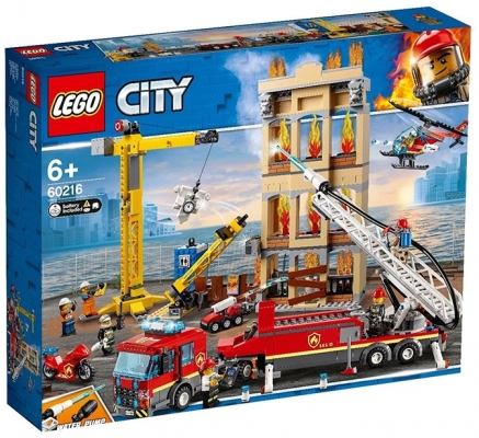 Divizia pompierilor din centrul orasului 60216 LEGO City 