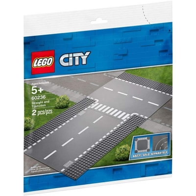 Intersectie dreapta si in T 60236 LEGO City