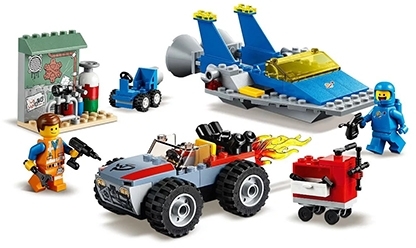 Atelierul Construieste si repara! al lui Emmet si Benny 70821 LEGO Movie