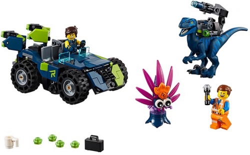 Masina de teren rextrema a lui Rex 70826 LEGO Movie