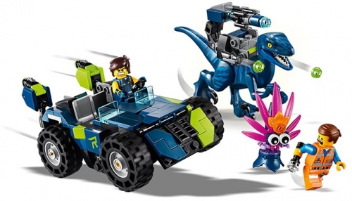 Masina de teren rextrema a lui Rex 70826 LEGO Movie