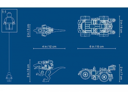 Masina de teren rextrema a lui Rex 70826 LEGO Movie